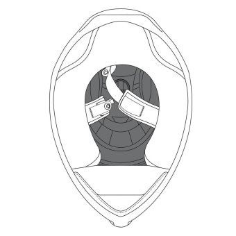Helmet Padding AGV K-5 S Liner Helmet Padding AGV K-5 S Liner